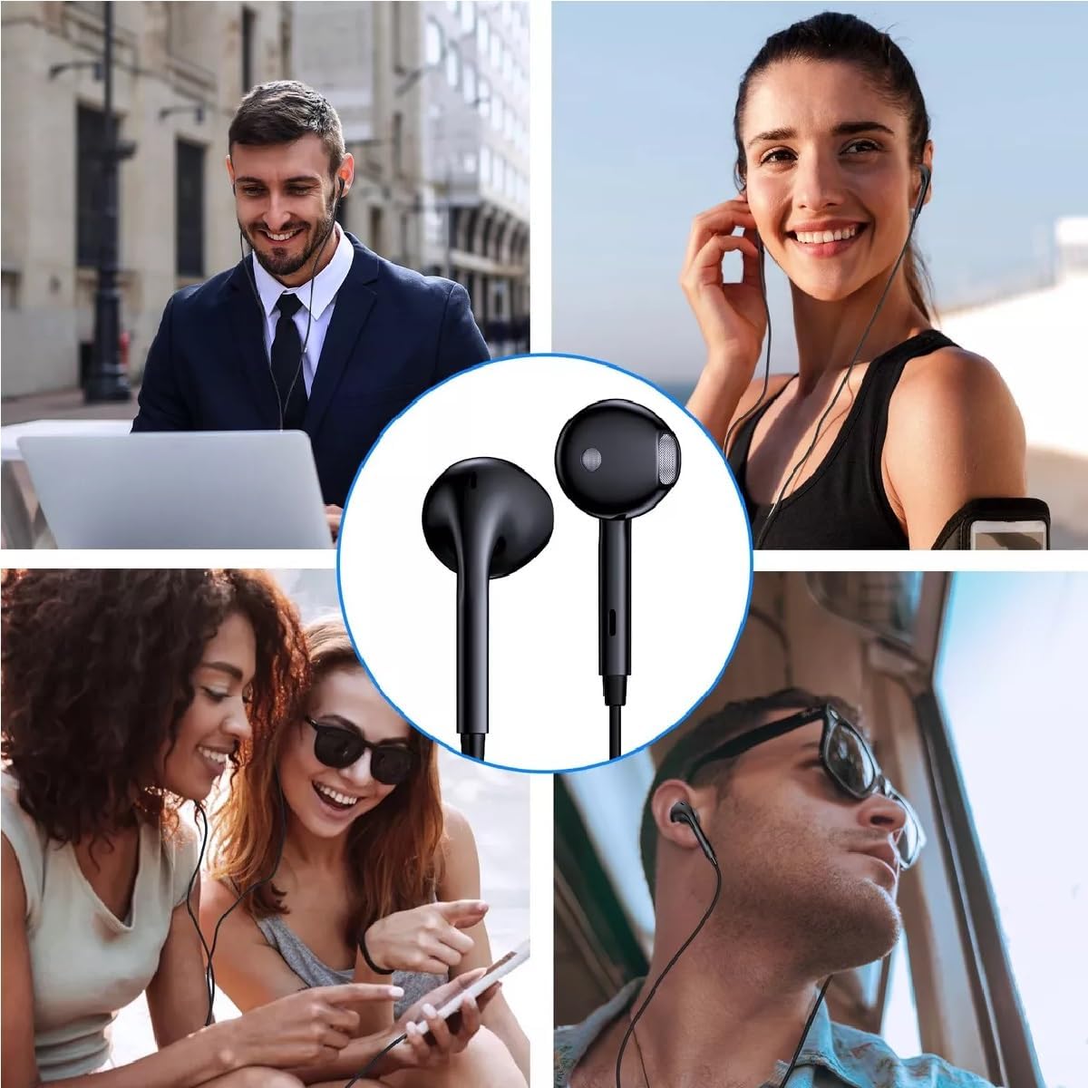 AUDIFONOS/AURICULARES CON CABLE 3.5MM 1HORA