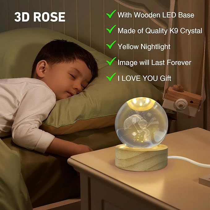 BOLA DE CRISTAL DE "EL PRINCIPITO"