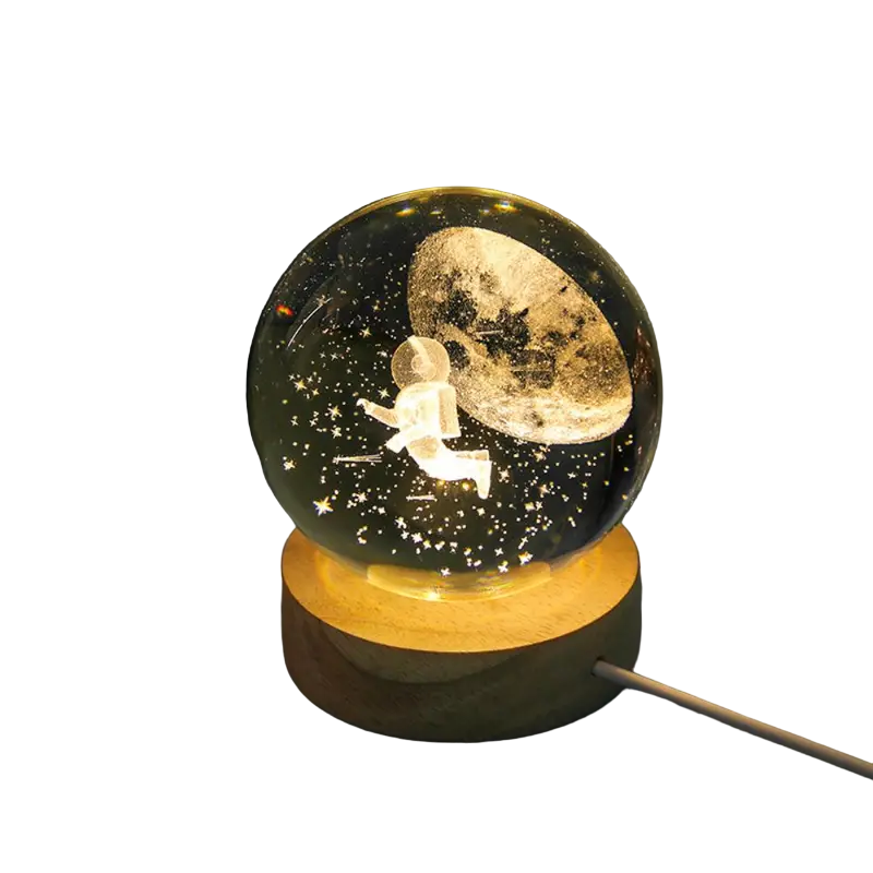 BOLA DE CRISTAL DE "EL ASTRONAUTA"