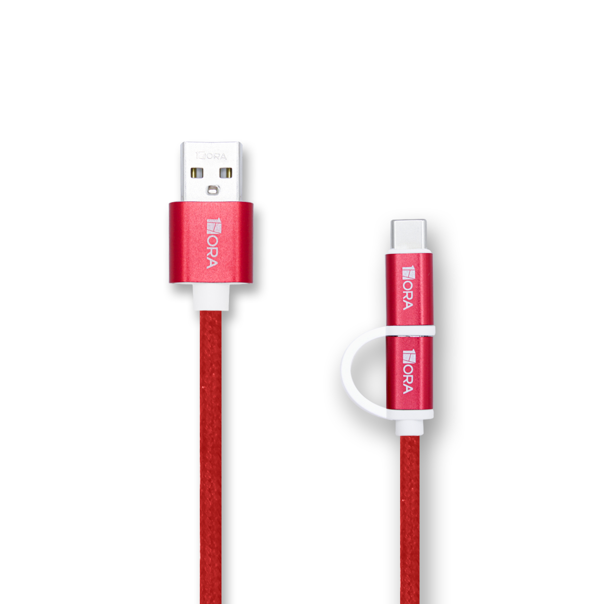 CABLE USB DUAL TIPO V8 + TIPO C