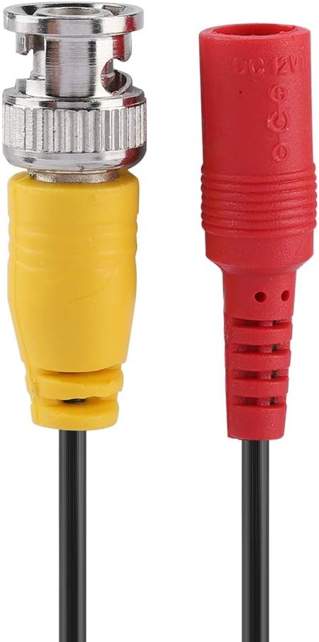 CABLE BNC PARA CAMARAS DE SEGURIDAD 18 METROS - 2.1MM DC