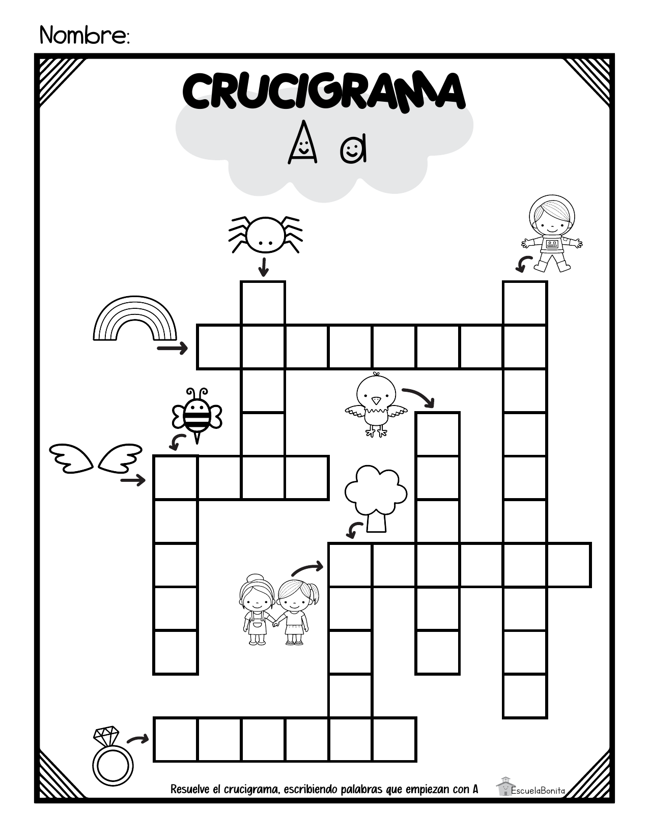 CRUCIGRAMAS DE EL ABECEDARIO