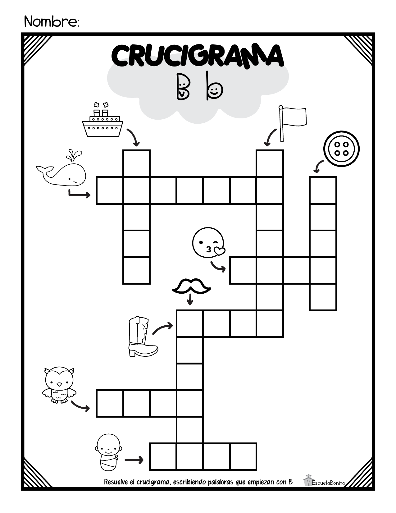 CRUCIGRAMAS DE EL ABECEDARIO