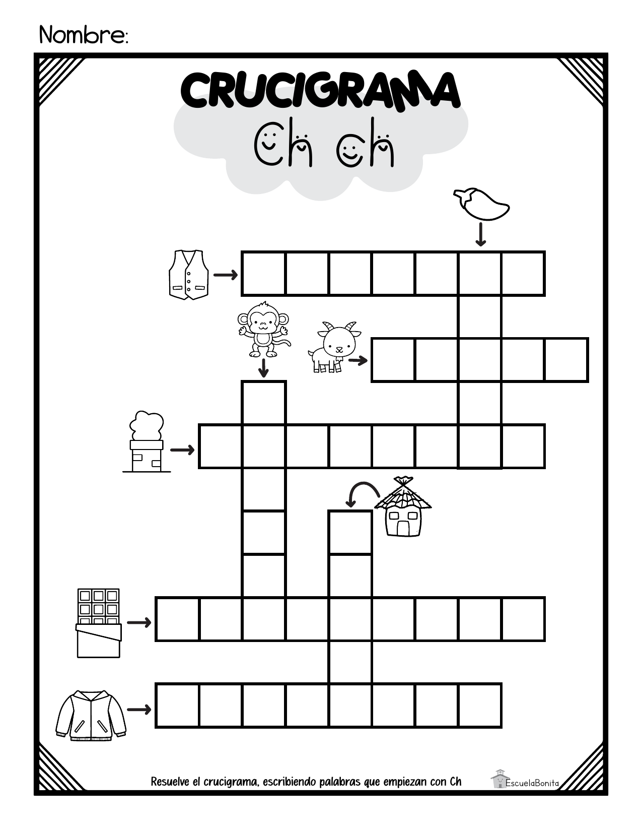 CRUCIGRAMAS DE EL ABECEDARIO