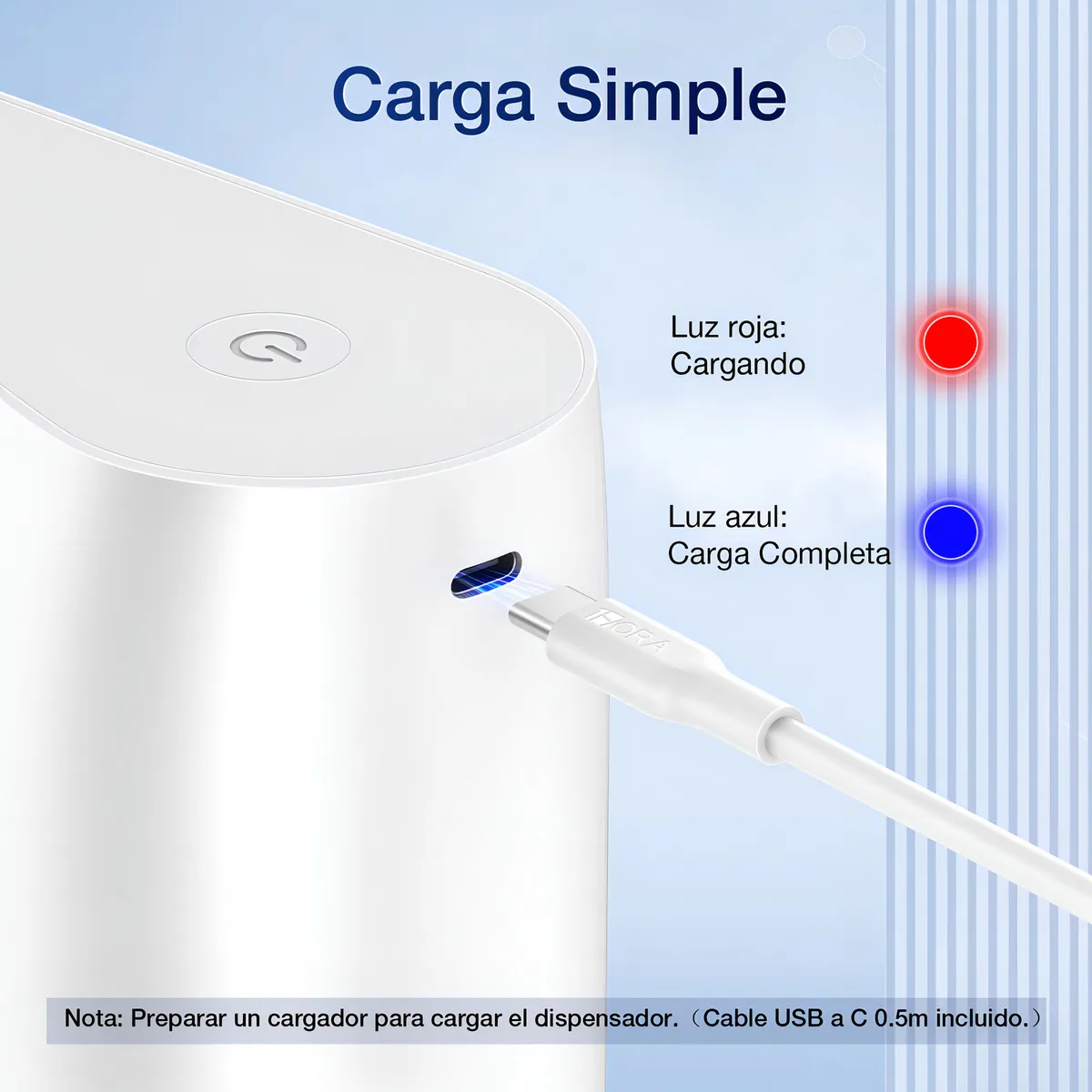 DISPENSADOR DE AGUA ELECTRICO PARA BOTELLON