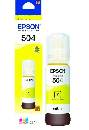 TINTA EPSON 504 AMARILLO