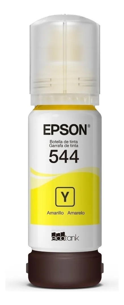 BOTE DE TINTA EPSON 544 AMARILLO ORIGINAL