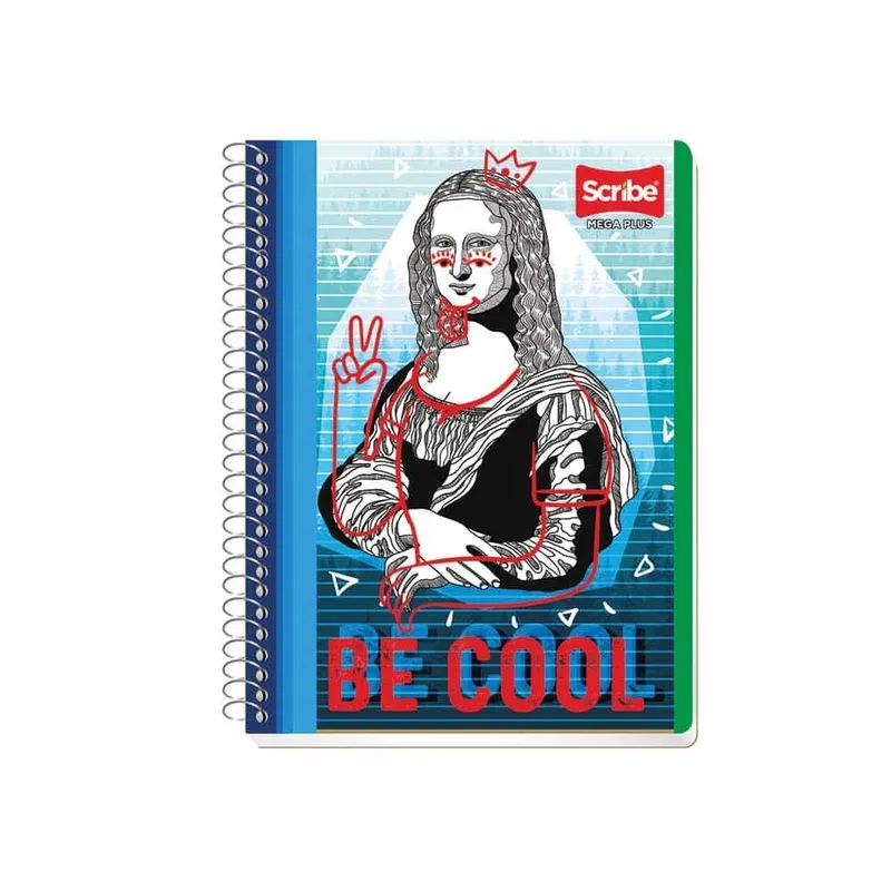 CUADERNO ESPIRAL 100HOJAS FRANCESA RAYA