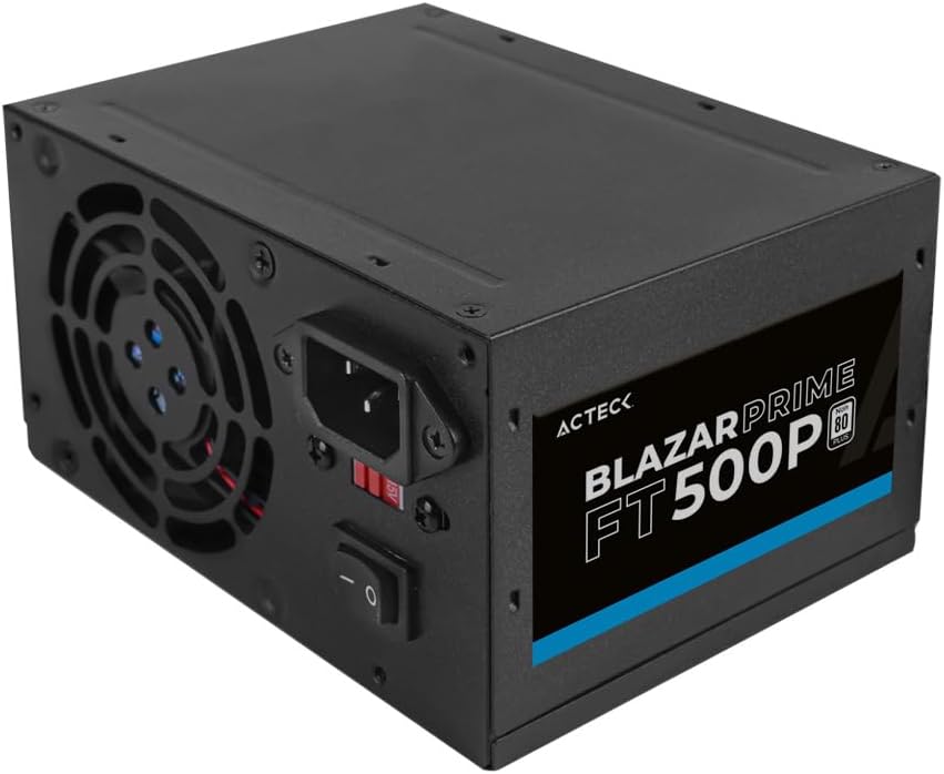 FUENTE DE PODER 500W ACTECK BLAZAR ATX NEGRO