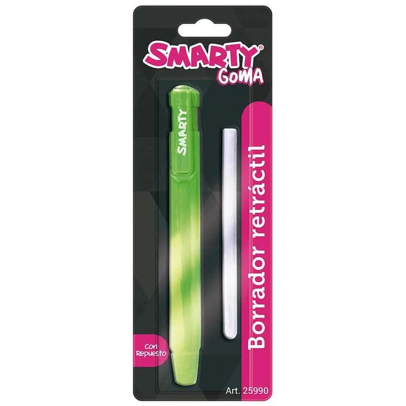 GOMA DE BORRAR TIPO LAPIZ SILKY