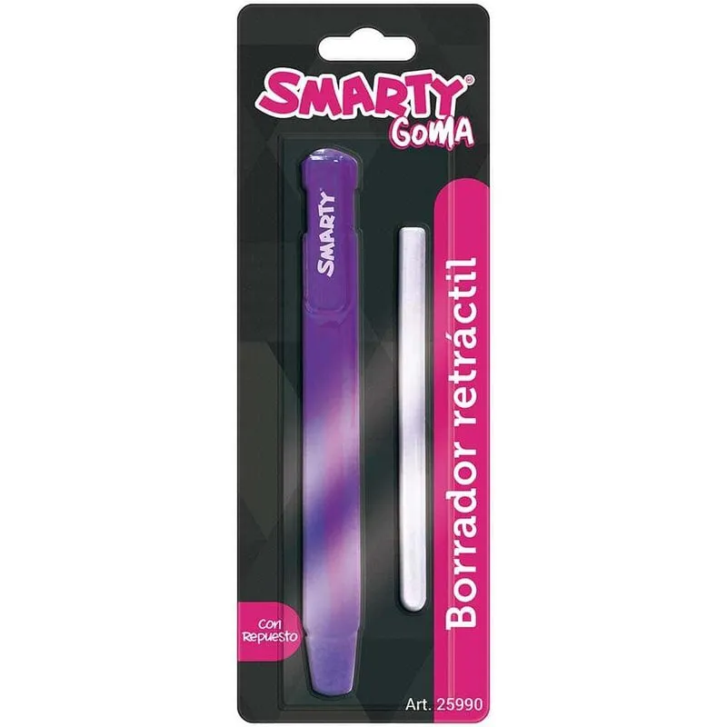 GOMA DE BORRAR TIPO LAPIZ SILKY