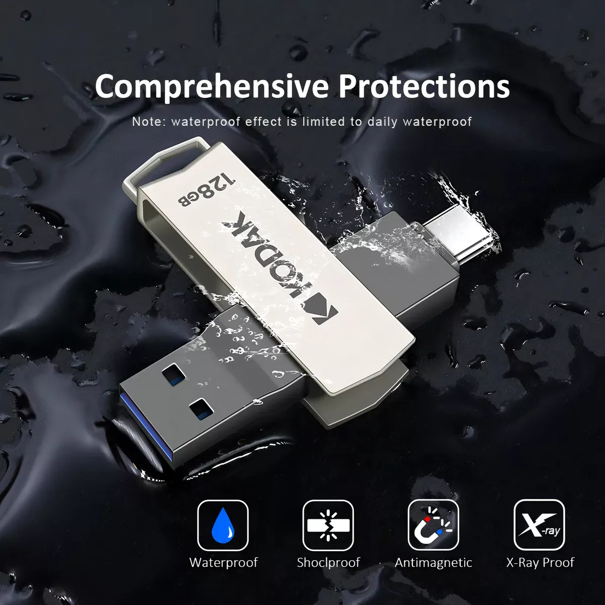 MEMORIA KODAK USB DUAL USB/TIPO C 