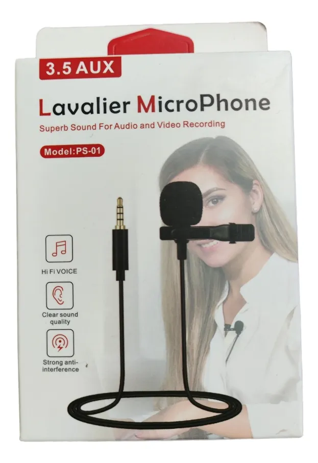 MICROFONO LAVALIER 3.5 AUX