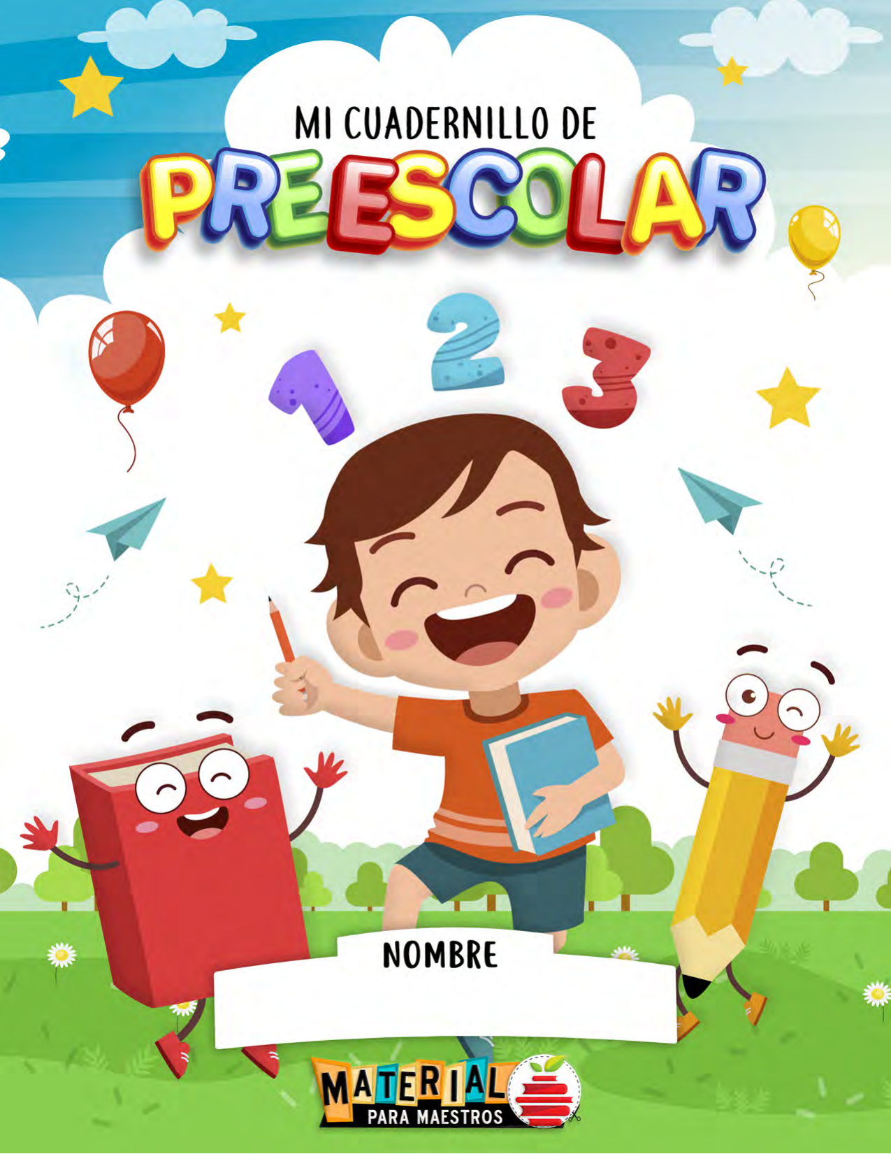 MI CUADERNILLO DE PREESCOLAR 1 2 3