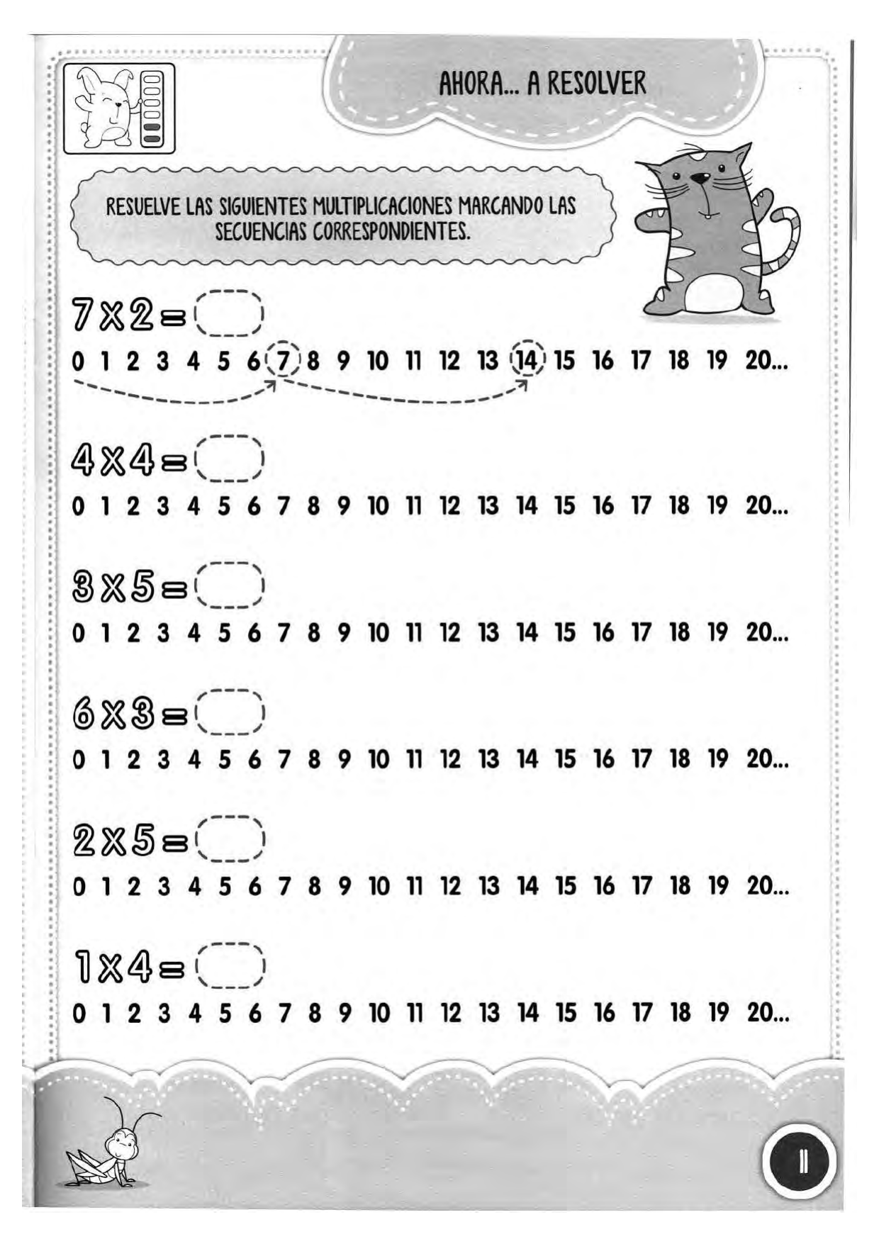 CUADERNILLO PARA ENSEÑAR A MULTIPLICAR Y DIVIDIR