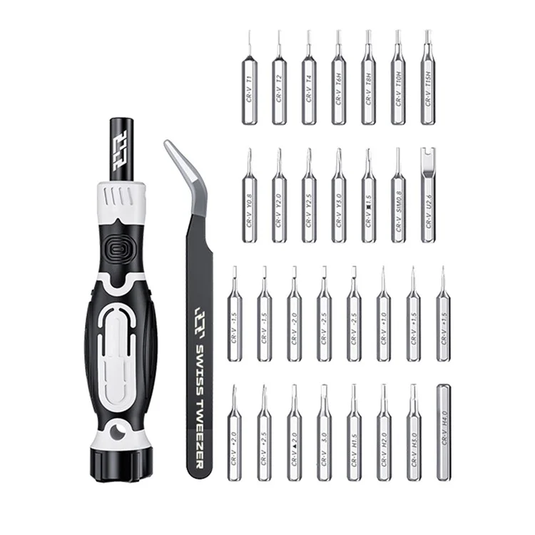 KIT DE DESARMADOR CON PUNTAS JAKEMY JM-8189 32 PUNTAS