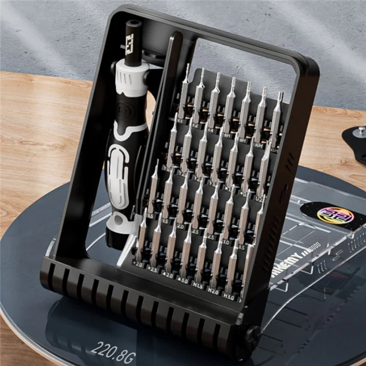 KIT DE DESARMADOR CON PUNTAS JAKEMY JM-8189 32 PUNTAS