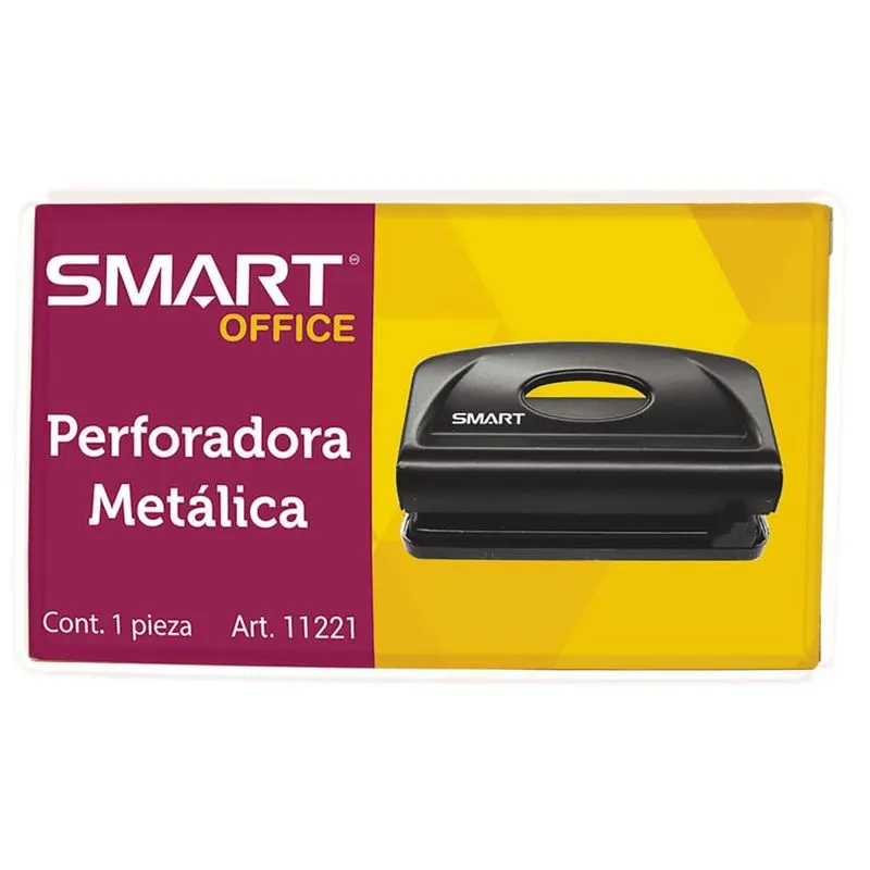 PERFORADORA METALICA 2 HOYOS