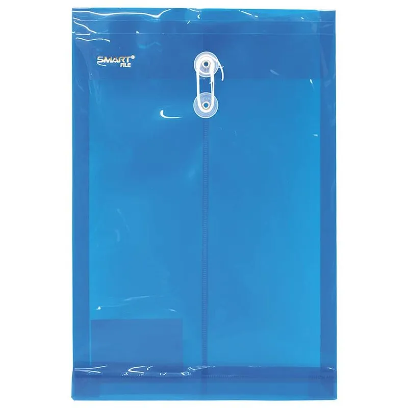 SOBRE DE PLASTICO CON RONDANA TAM OFICIO