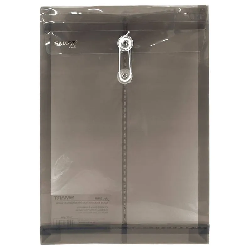 SOBRE DE PLASTICO CON RONDANA TAM OFICIO