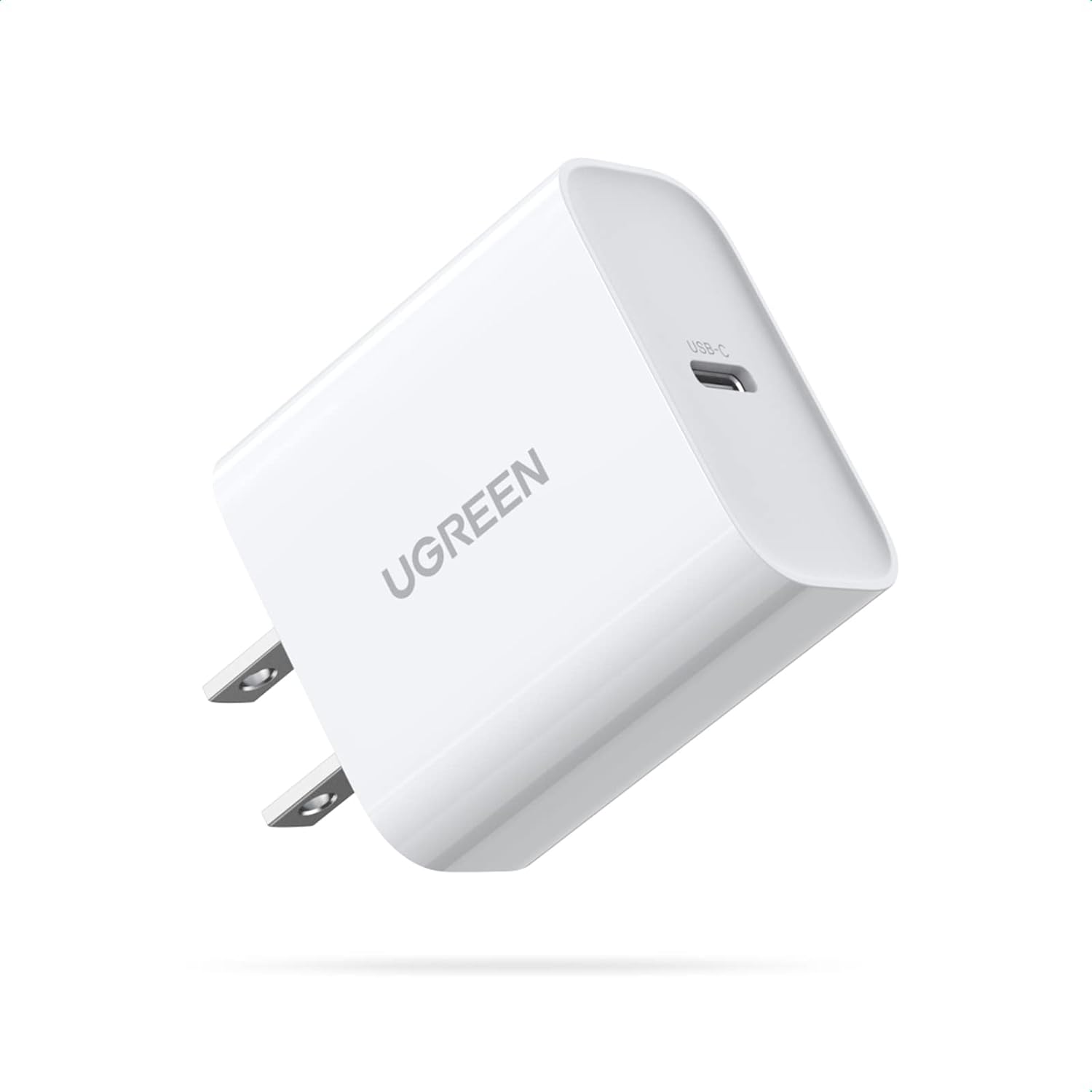 UGREEN 20W CUBO CARGADOR USB TIPO C CARGA RAPIDA