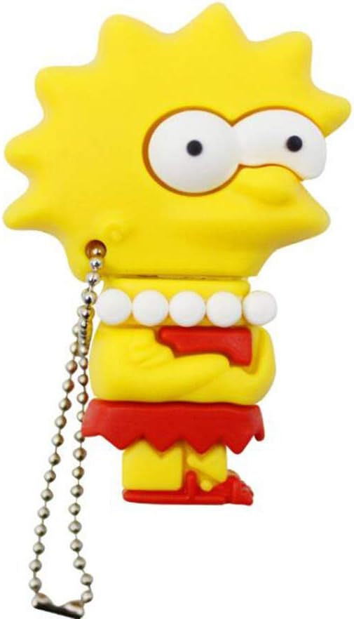 MEMORIA USB 16 GB FIGURA LISA SIMPSON