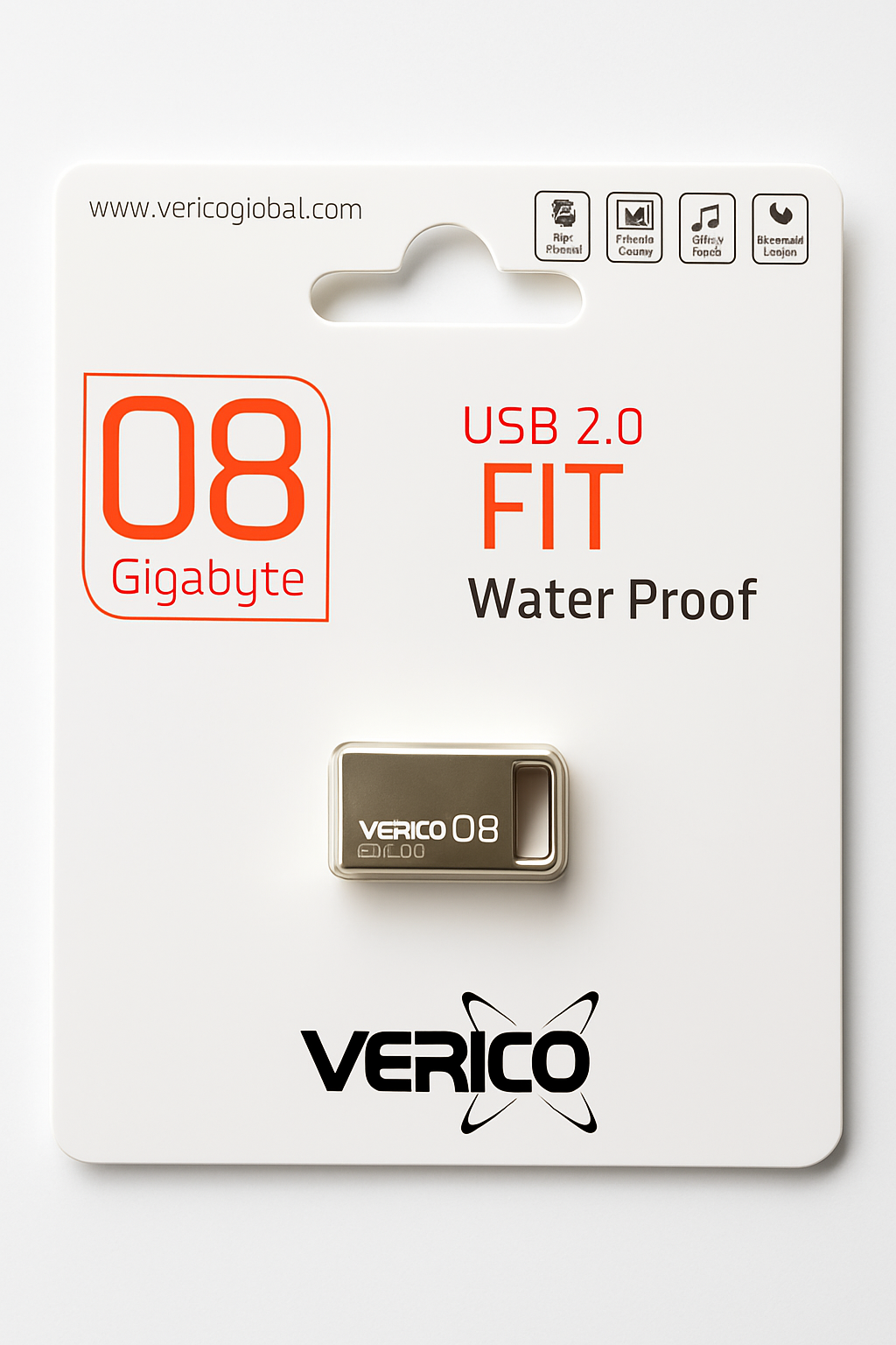 MEMORIA USB 8GB VERICO FIT