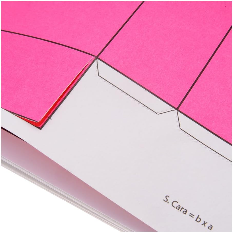 ALBUM DE CUERPOS GEOMETRICOS FLUORESCENTE