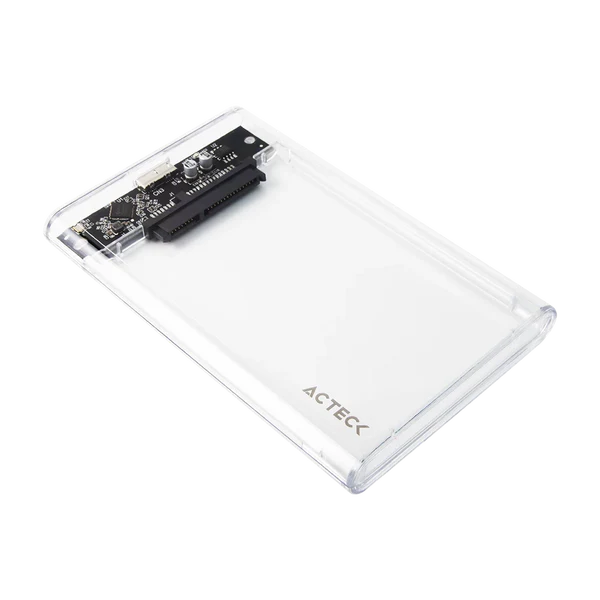 GABINETE TRANSPARENTE 2.5 PARA DISCOS DUROS